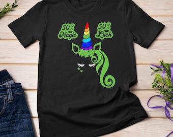 MAGIC Meets LUCK A Unicorn's St. Patrick's Day Adventure T-Shirt Sweatshirt