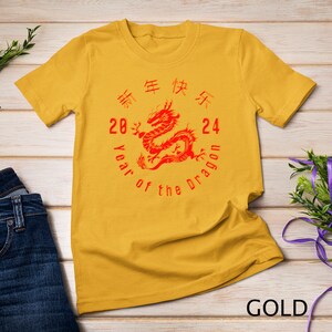 Year Of The Dragon 2024 Retro Zodiac Chinese New Year 2024 T-Shirt Sweatshirt