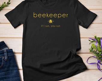 Biene, wenn ich Sie laufen lassen Imker Imker Honig Geschenk T-Shirt Sweatshirt