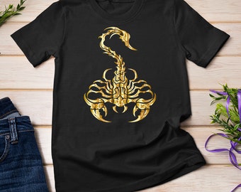 Tribal Scorpion Shirt Scorpio Astrology Zodiac T-Shirt Sweatshirt