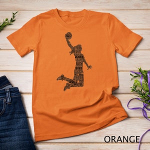 Basketball Girl Women Shirt Basketball Lover Gift T-Shirt Sweatshirt