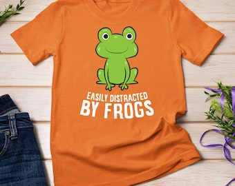 Frosch Kraft Tier leicht abgelenkt von Frösche T-Shirt Sweatshirt