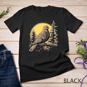 Retro Style Mourning Dove Cute Dove Lover T-Shirt Sweatshirt