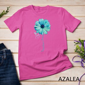 Koszulka rodzinna z napisem „Świadomość raka szyjki macicy” Survivor Pretty Gift T-shirt Sweatshirt