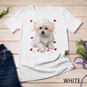 Maltese Dog Lover Dogs Puppies Owners Gift T-shirt Sweatshirt