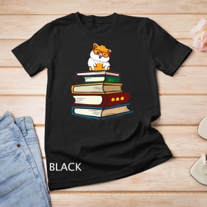 Hamster And Book T-Shirt Sweatshirt