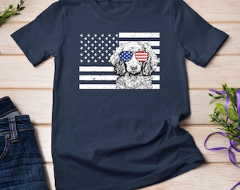 Dachshund Weiner Dog 4th of July US American Flag Patriotic T-shirt Sweatshirt