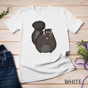 Cute Squirrel with Big Eyes and a Tiny Tooth Funny T-Shirt Sweatshirt