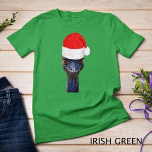Emu Bird Christmas Gift Idea Emu Animal Flightless Bird Long Sleeve T-Shirt Sweatshirt