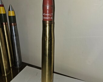 40mm dummy shell and casing for training