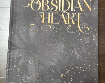 Over My Obsidian Heart Hardcover damaged