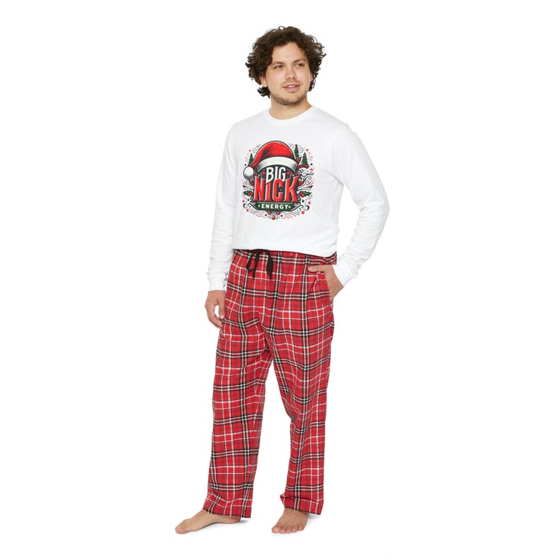 Funny Christmas Pajama Set 100% Cottom Gift for Him Dad Gift Gift for ...