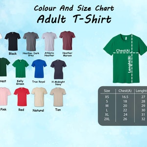 a t - shirt size guide for men and women