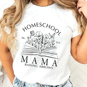 Homeschool Mama Shirt: Unisex Homeschool Teacher Tee