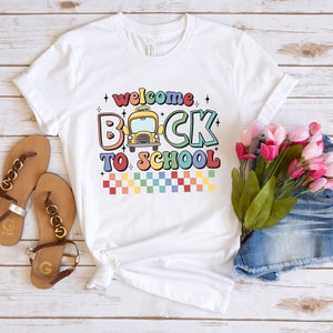 Welcome Back To School Shirt, 1st Day of School Shirt, First Day Of School Shirt, Hello School Shirt, Back to School Shirt