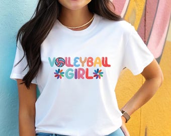 Volleyball Girl Shirt, Custom Volleyball Tshirt, Volleyball Player Gift