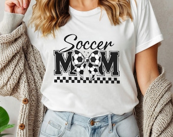 Soccer Mom Shirt, Game Day Tee, Soccer Lover Gift