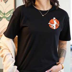 Basketball Shirt, Game Day Tshirt, Basketball Lover Shirt, Basketball Sport Tee, Basketball Gift for Men and Women, Basketball Player Gift