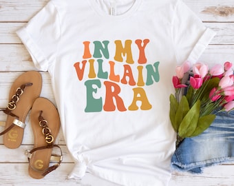 Villain Era Shirt, In My Villain Era Shirt, Villain Era, Villain Era Tshirt, Villain Tee, Villain T-Shirt, Gift for Her, Villain