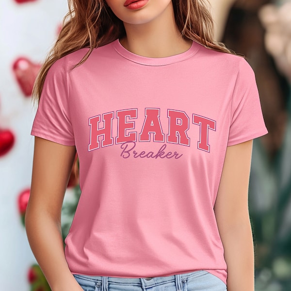 Heart Breaker Shirt, Funny Valentines Day Shirt, Valentine’s Day Couple Shirt, Funny Valentines Shirt, Valentines Day, Gift for Her