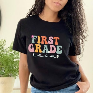 First Grade Team Shirt, First Day Of School Shirt, First Grade Teacher Shirt, Back To School Shirt, Kindergarten Shirt, Hello School
