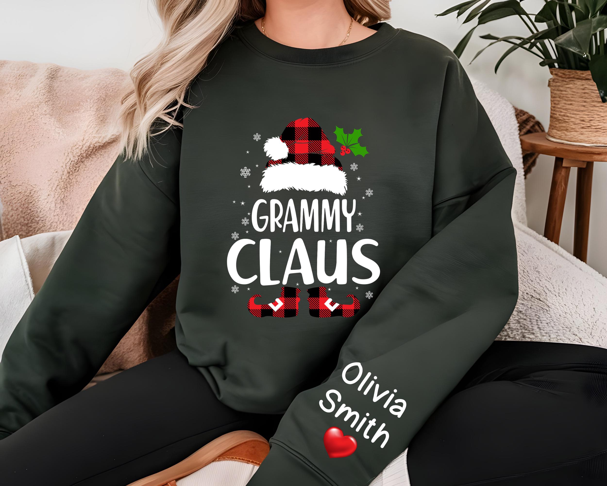 Embroidered Holly Sweatshirt - Etsy
