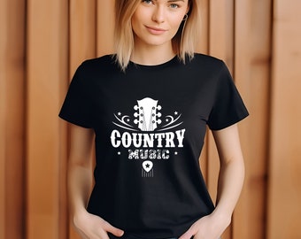 Vintage Western Concert Tee: Country Music Graphic T-Shirt