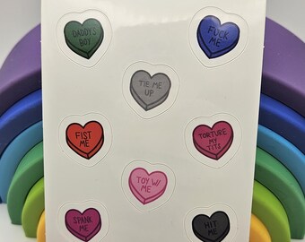 Kink BDSM Hanky Code Handkerchief Code Flagging Hunter Green Navy Grey Red Fuschia Dark Pink Light Pink Black