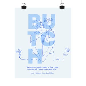 Butch Print Stone Butch Blues Leslie Feinberg quote