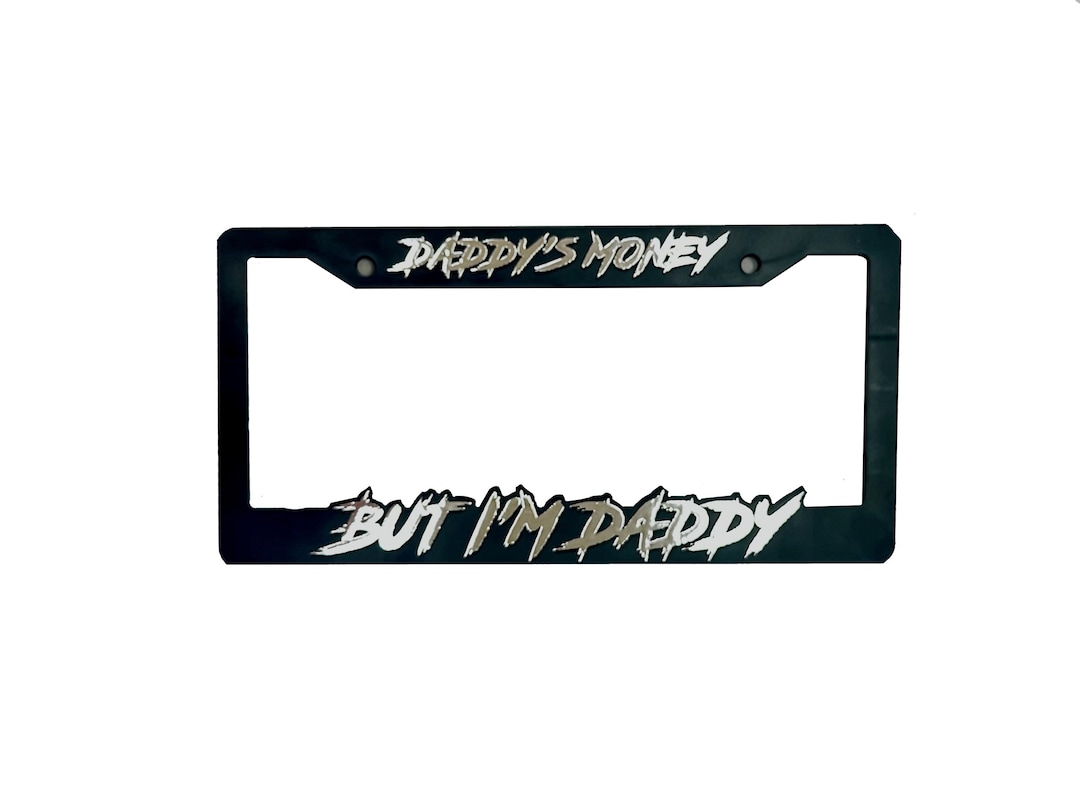 My Other Ride Is A Skateboard License Plate Frame - Funny Aluminum Car Accessory For Skateboarders
