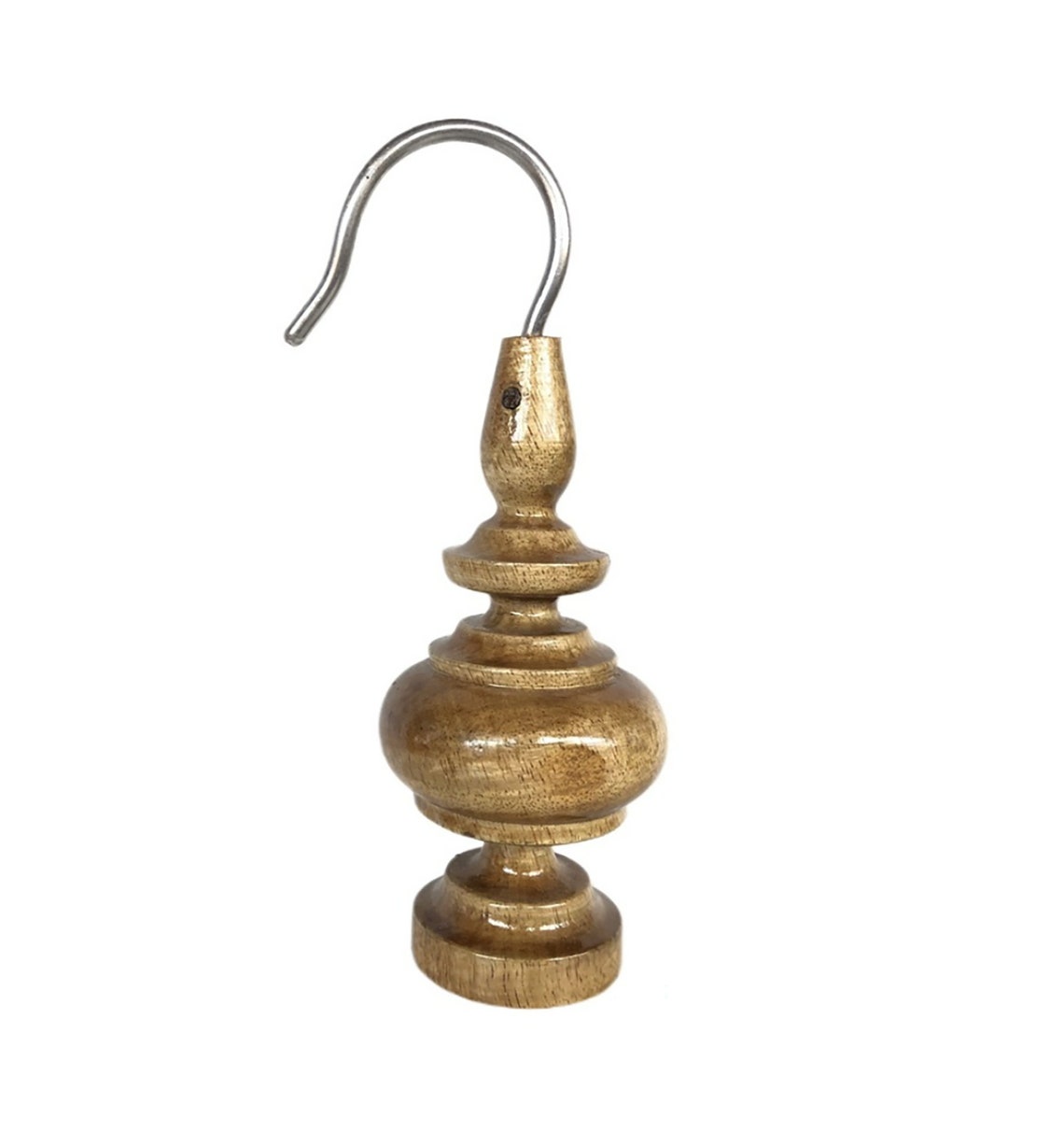 Picture of Bird Cage Hook Head Made From Wood Birdcage Head, Spigot Cage Set of 4 ...
