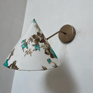 Beautiful 1 Fabric Shade Handmade Wall Lamp Modern Wall Sconce Wall Light Fixture Lamp