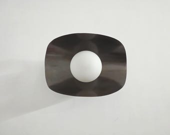 Mid Century Patina Finish Wall Sconce: Handmade Decorative Lighting