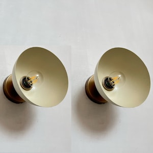 Pair Of Wall Light Modern Raw Brass Chandelier Flush Mount Wall Lamp Fixture Light