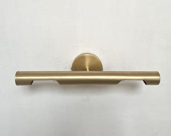 Handcrafted Antique Brass Wall Sconce: Mid Century Modern Light Fixture