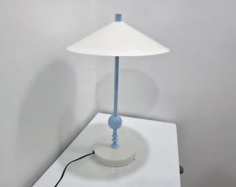 Mid Century Brass Table Lamp Handmade Desk Light