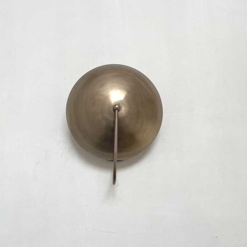 Mid Century Antique patina Wall Sconce: Handmade Home Lighting
