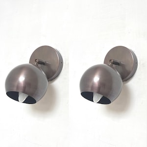 ペアモダンウォールスコンスミッドセンチュリーバスルームランプウォールライト器具シェード