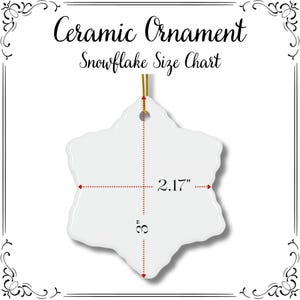 Ornamento in ceramica, decorazione personalizzata per albero di Natale con citazione sulla resilienza, regalo di Natale ispiratore, decorazione con nome personalizzato, ricordo unico immagine 12