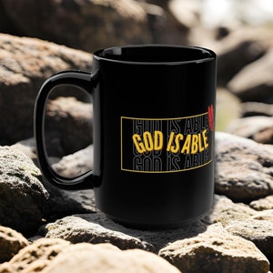 Gott ist in der Lage Tasse