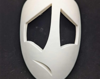 Expression Masks (Mopey Expression) 3D Printed / Twitch / Youtube / Tiktok / Streaming Platforms (FAN Created products)
