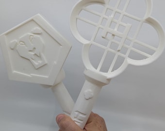 Huntrix Light Stick 3D Printed DIY for Cosplay /Saja Boys Light Stick 3D Printed DIY for Cosplay / Inspired by KPop Demon Hunters