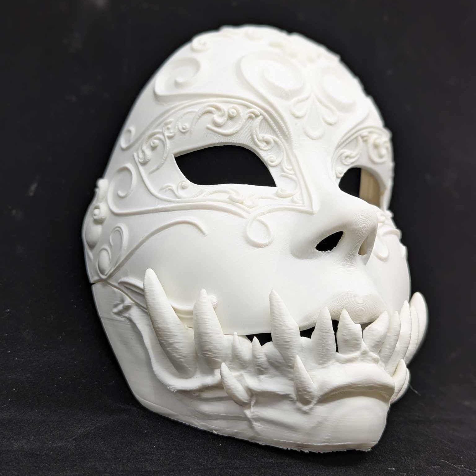 Opulent Masquerade / Babaydoll Mask / Succubus Mask