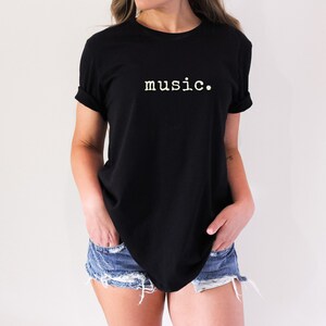 Music T-Shirt, Music, jazz music, Gift for music lover, Musicians,  Unisex Jersey Short Sleeve Tee