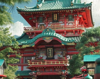 Puzzle anime La città incantata (30, 110, 252, 500,1000 pezzi)