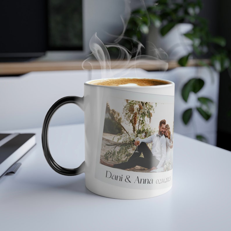 Custom Color Changing Mug Personalized Photo Mug Magic Color Change Mug