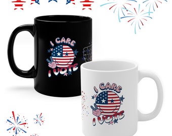 Vote Mug Voting Coffee Mug 2024 Election Mug Voting Right Mug I Care I Vote Coffee Mug