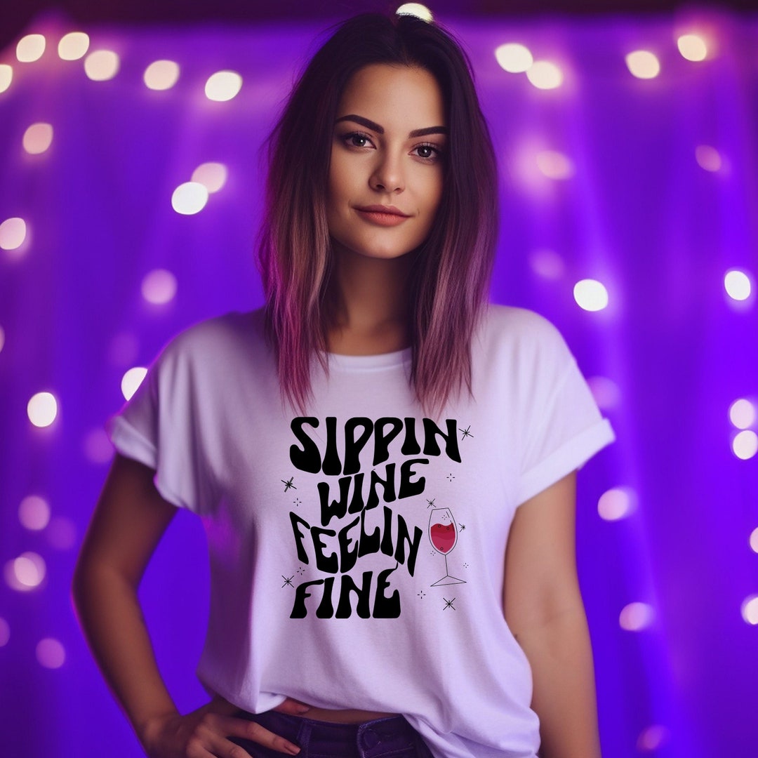 Flynn Wine Tee