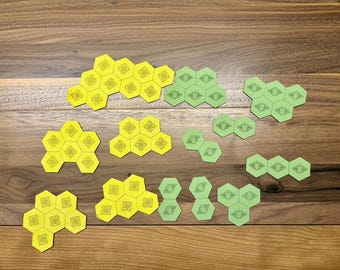 Rebirth Two Player Tile covers (compatible with the Scotland and Ireland boards).