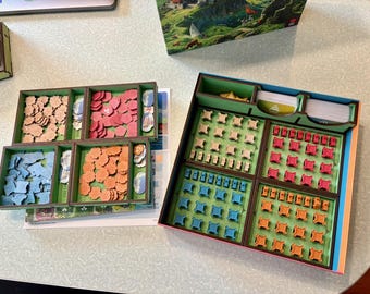 Rebirth: Insert (laser cut files) compatible with the board game Rebirth